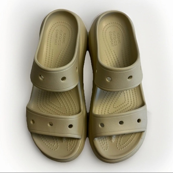 CROCS Shoes - Crocs Unisex Classic Crush Sandal Women's Size 10 - Men 8.0
